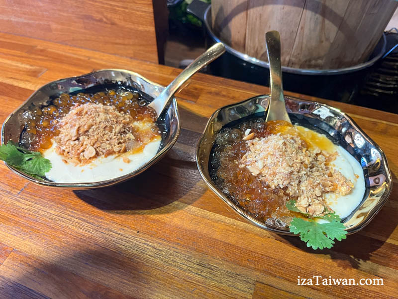 白水豆花食材