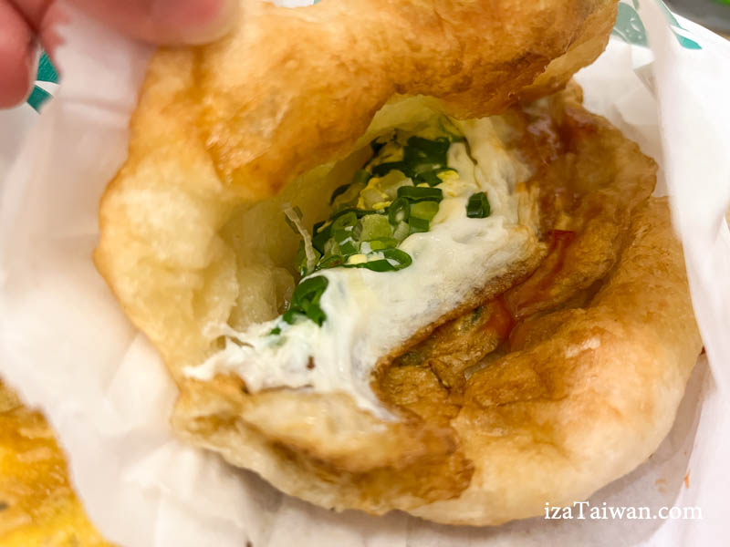 柯氏蔥油餅斷面