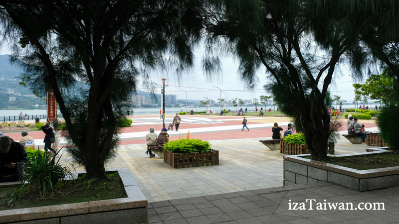 淡水老街街景