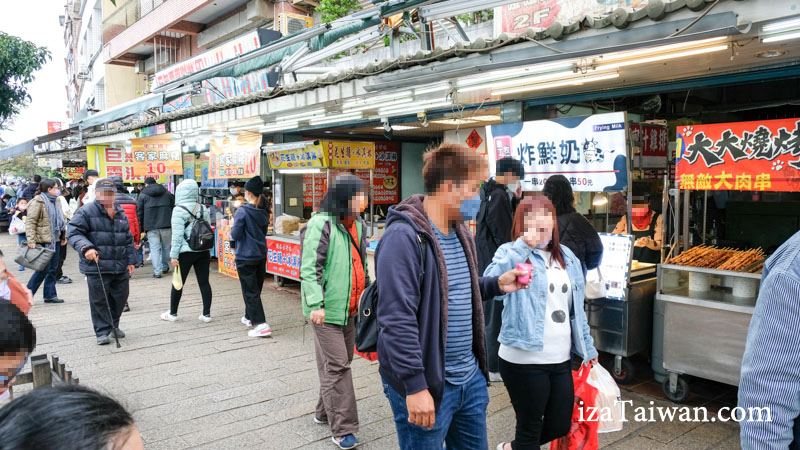 淡水老街街景